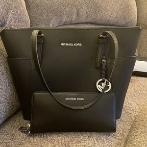 Michael Kors purse with wallet